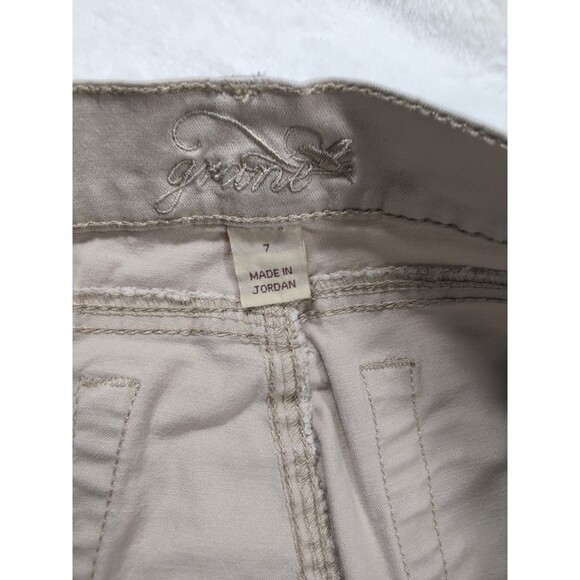 Grane Jeans Beige Juniors Womens Size 7 Low Rise Bootcut - Picture 13 of 16